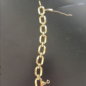 Vintage Gold Tone Monet Link Bracelet